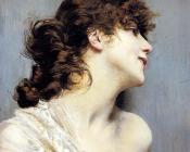 乔瓦尼 波尔蒂尼 : Profile Of A Young Woman